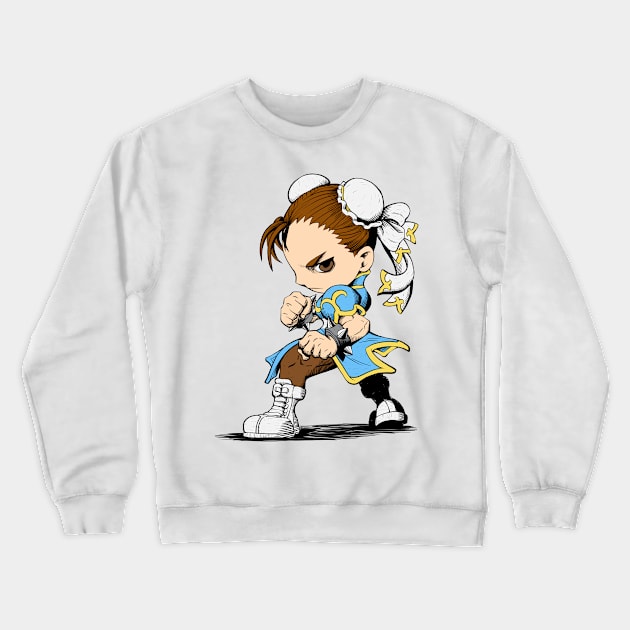 Chunli color Crewneck Sweatshirt by Choose Your Char!!